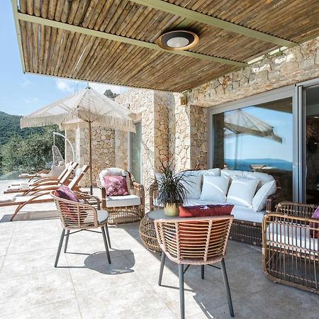 Summerwine Luxury Villa Sea View Private Pool Spartylas 外观 照片