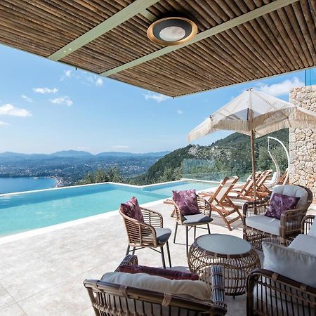 Summerwine Luxury Villa Sea View Private Pool Spartylas 外观 照片