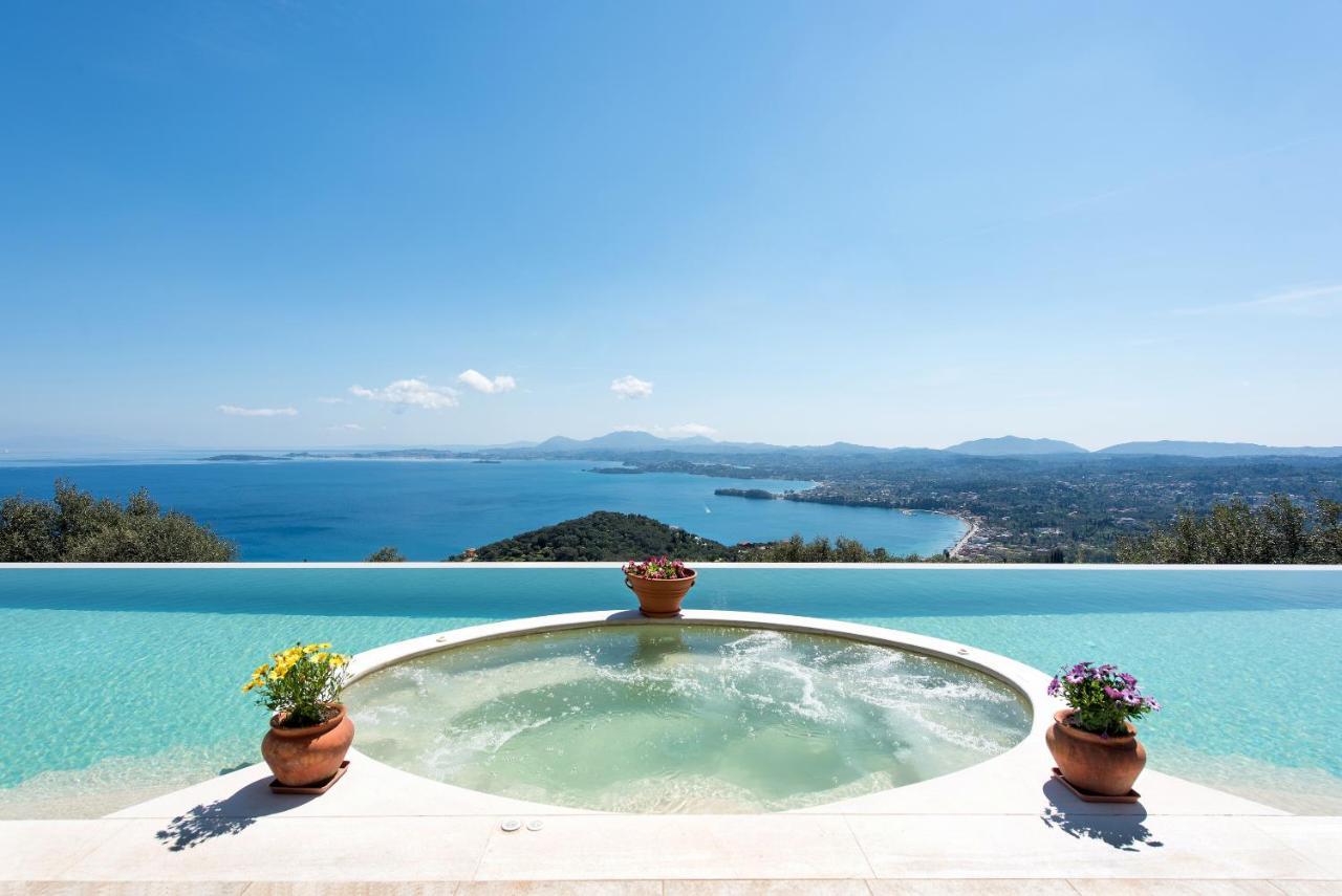 Summerwine Luxury Villa Sea View Private Pool Spartylas 外观 照片