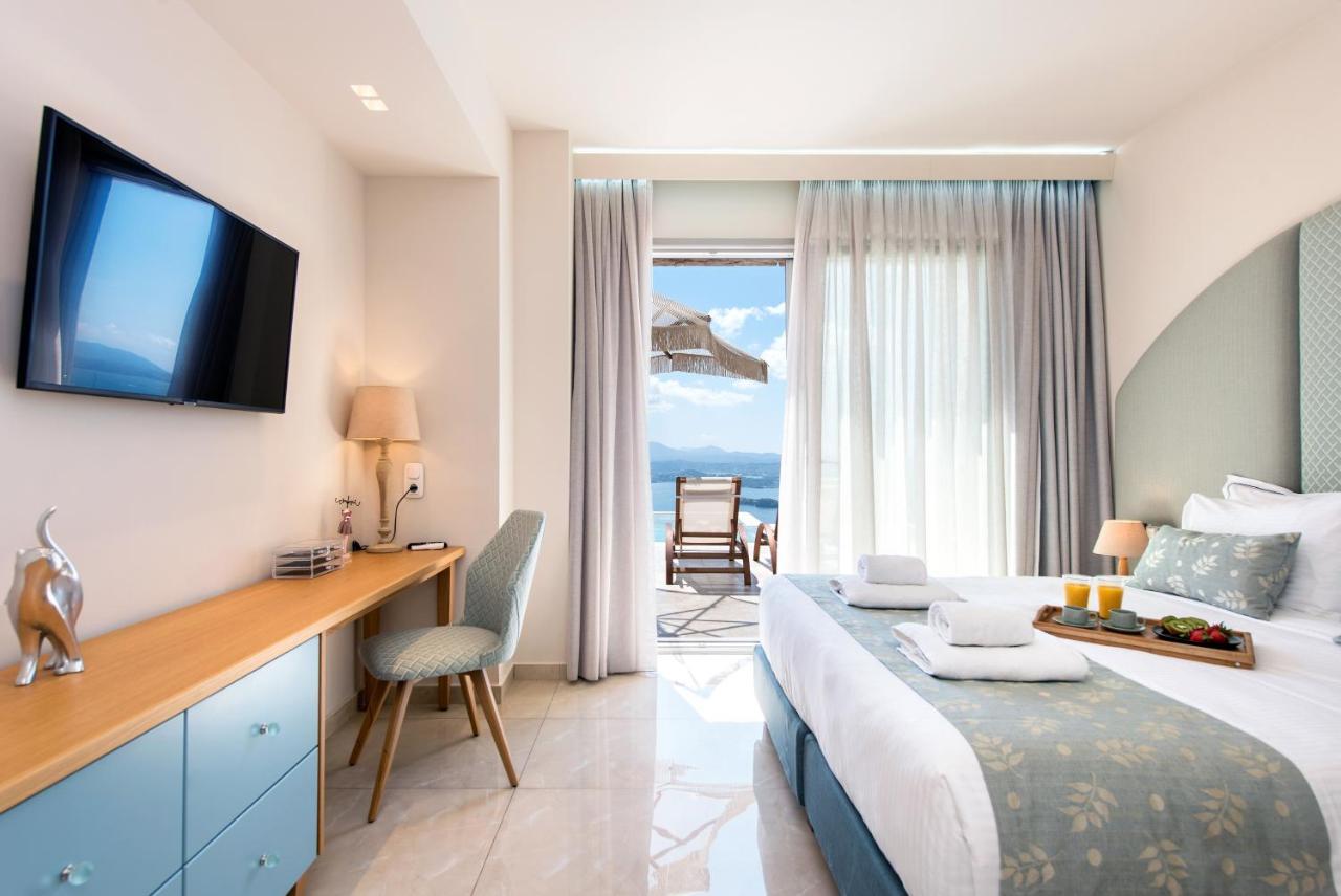 Summerwine Luxury Villa Sea View Private Pool Spartylas 外观 照片