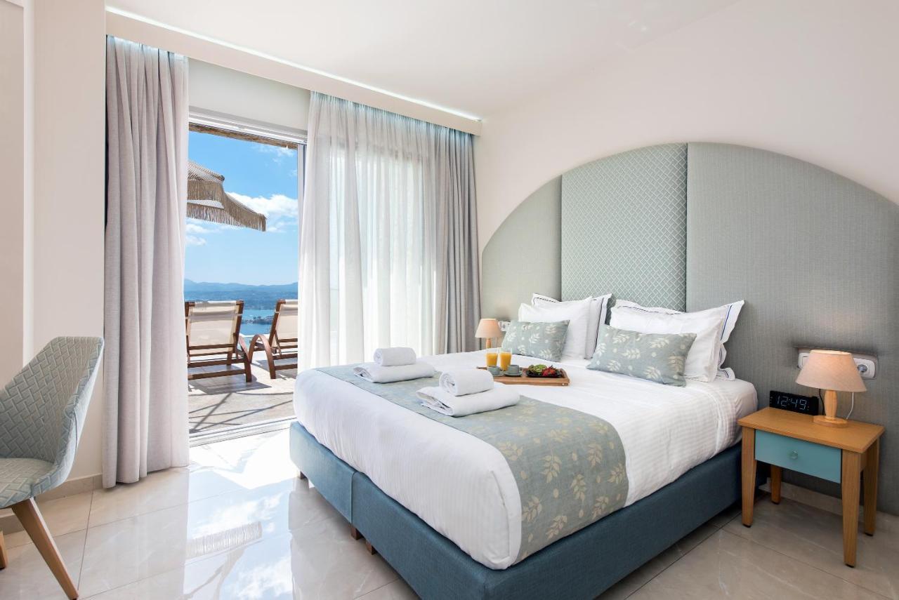 Summerwine Luxury Villa Sea View Private Pool Spartylas 外观 照片
