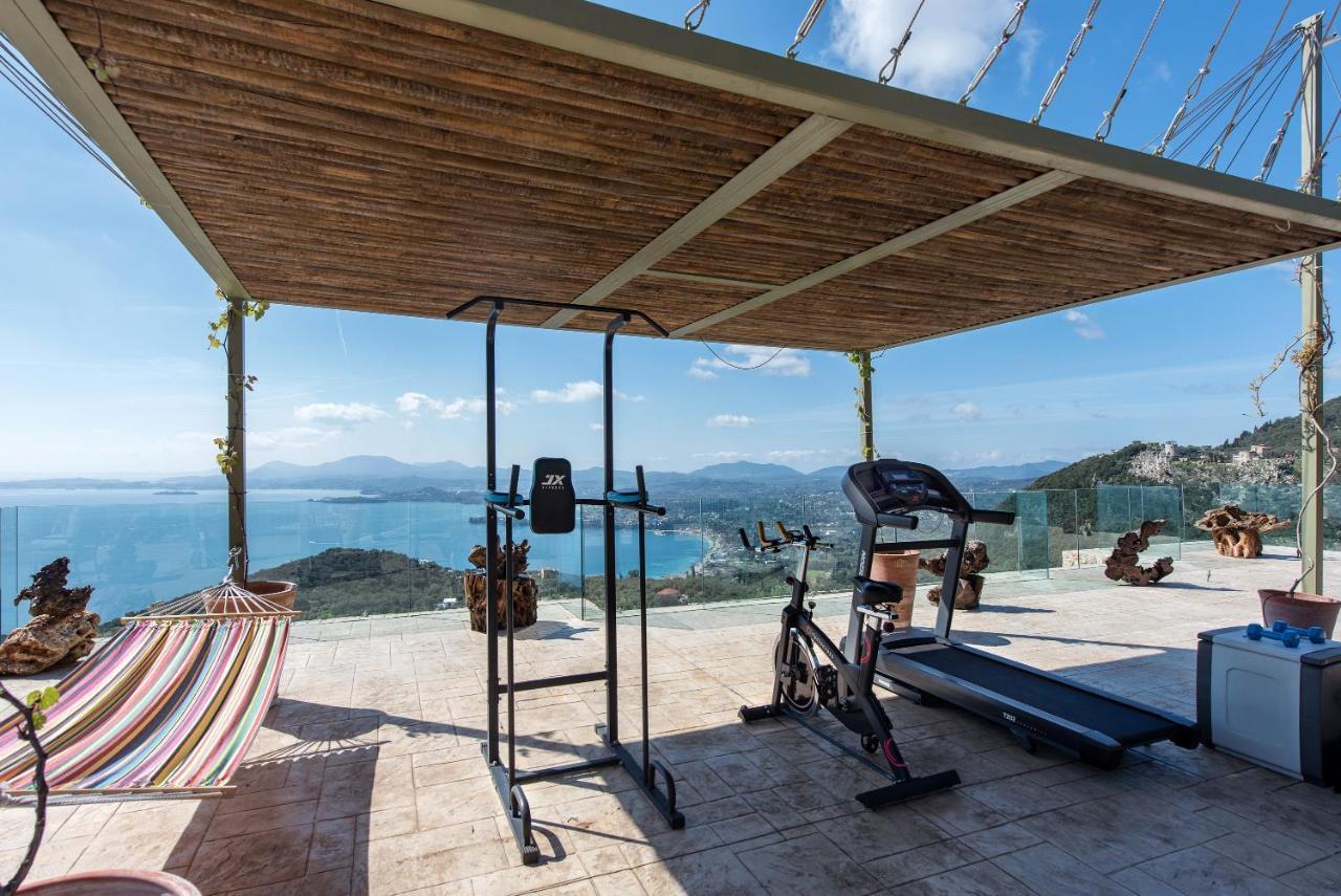 Summerwine Luxury Villa Sea View Private Pool Spartylas 外观 照片