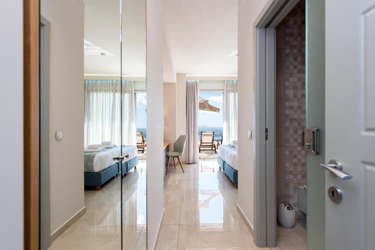 Summerwine Luxury Villa Sea View Private Pool Spartylas 外观 照片