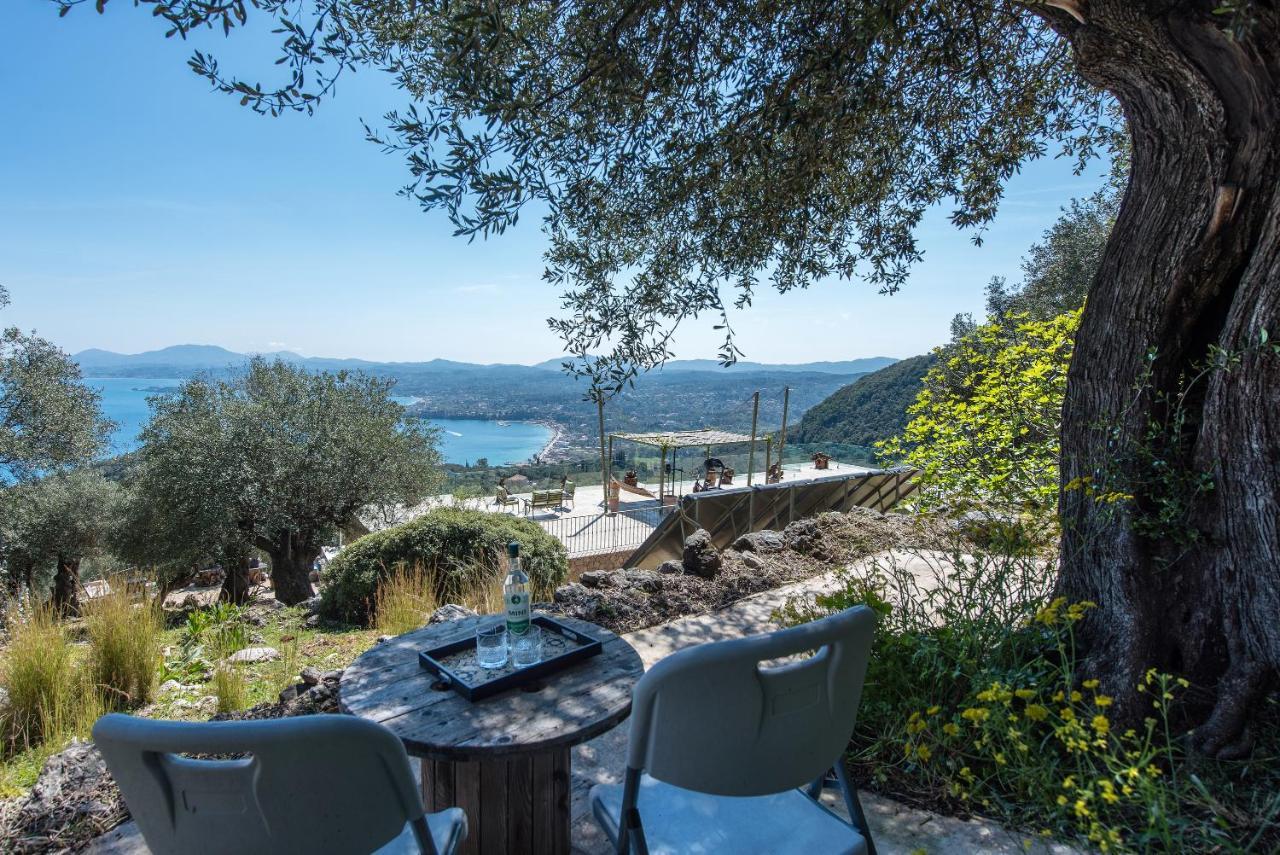 Summerwine Luxury Villa Sea View Private Pool Spartylas 外观 照片